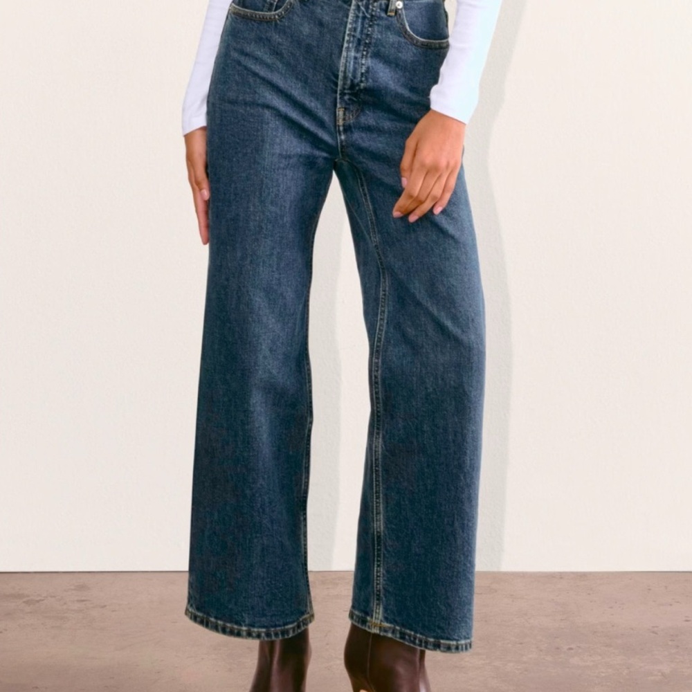 Everlane Way-High Wide Leg Flare